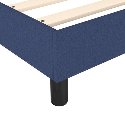 Giroletto a Molle con Materasso Blu 80x200 cm inTessuto