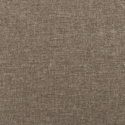 Giroletto a Molle con Materasso Tortora 80x200 cm inTessuto