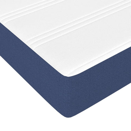 Giroletto a Molle con Materasso Blu 80x200 cm inTessuto