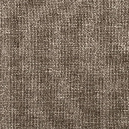Giroletto a Molle con Materasso Tortora 90x190 cm in Tessuto