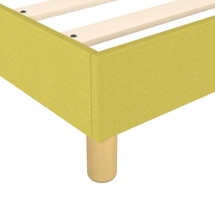 Giroletto a Molle con Materasso Verde 100x200 cm in Tessuto