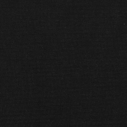 Giroletto a Molle con Materasso Nero 160x200 cm in Tessuto
