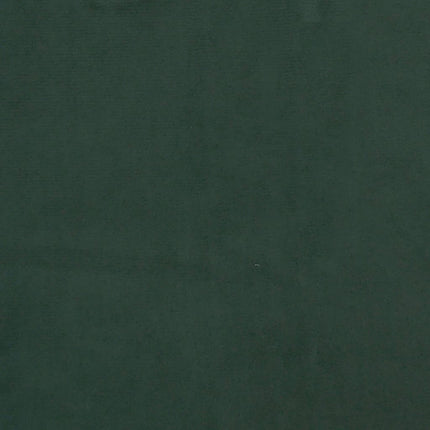 Giroletto a Molle con Materasso Verde Scuro 80x200 cm Velluto