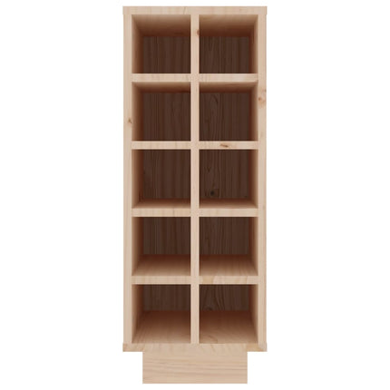 Portabottiglie 23x34x61 cm in Legno Massello di Pino