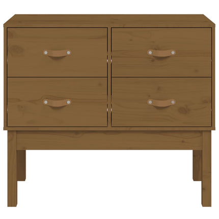 Tavolo Consolle Ambra 90x40x78 cm in Legno Massello di Pino