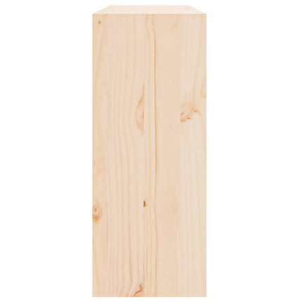 Portabottiglie 62x25x62 cm in Legno Massello di Pino