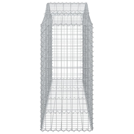 Cesti Gabbioni ad Arco 50 pz 200x50x100/120 cm Ferro Zincato