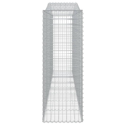 Cesti Gabbioni ad Arco 7 pz 400x50x140/160 cm Ferro Zincato