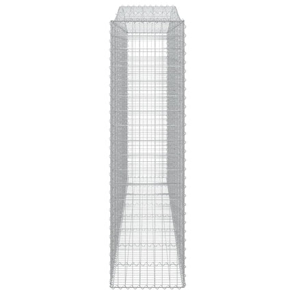 Cesti Gabbioni ad Arco 9 pz 400x50x180/200 cm Ferro Zincato