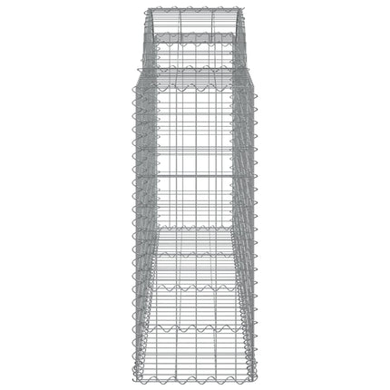 Cesti Gabbioni ad Arco 50 pz 200x50x100/120 cm Ferro Zincato