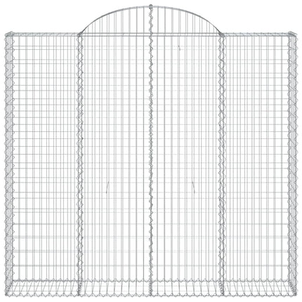 Cesti Gabbioni ad Arco 40 pz 200x50x180/200 cm Ferro Zincato