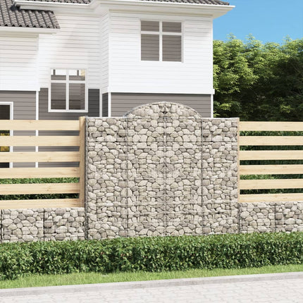 Cesti Gabbioni ad Arco 50 pz 200x50x180/200 cm Ferro Zincato