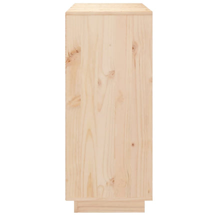 Credenza 70x34x80 cm in Legno Massello di Pino