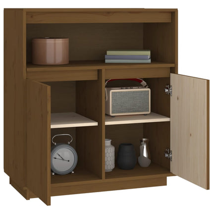 Credenza ambra 70x34x80 cm in Legno Massello di Pino