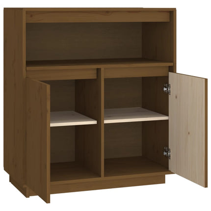 Credenza ambra 70x34x80 cm in Legno Massello di Pino