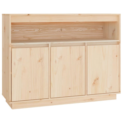 Credenza 104,5x34x80 cm in Legno Massello di Pino