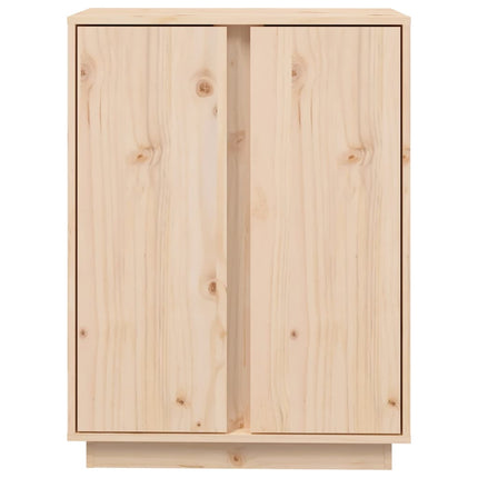 Credenza 60x35x80 cm in Legno Massello di Pino