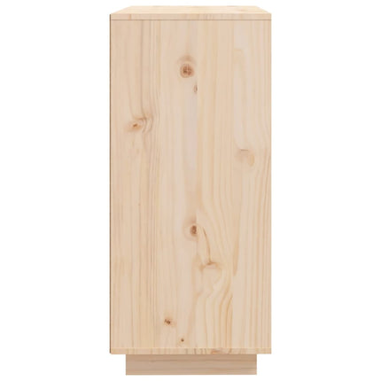 Credenza 60x35x80 cm in Legno Massello di Pino