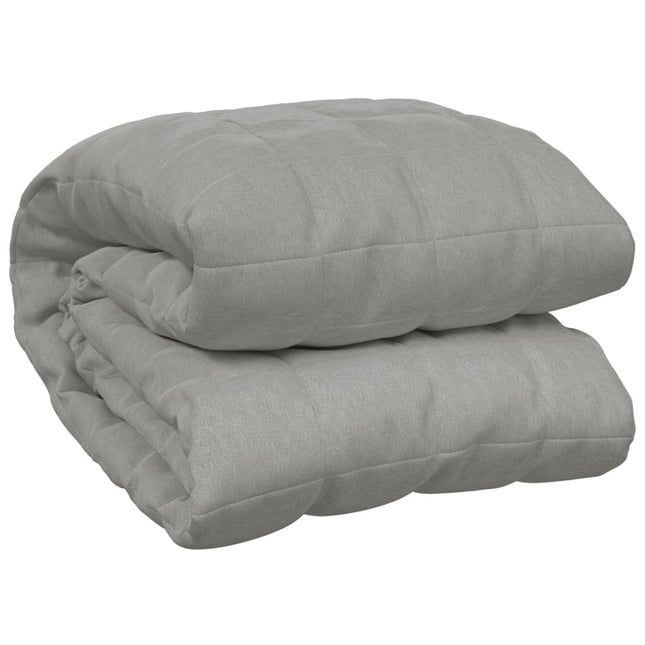 Coperta Ponderata Grigia 138x200 cm 6 kg Tessuto