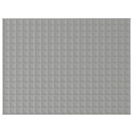 Coperta Ponderata Grigia 150x200 cm 7 kg Tessuto