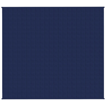 Coperta Ponderata Blu 200x225 cm 9 kg Tessuto