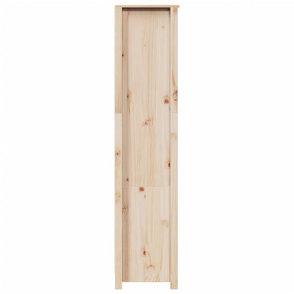 Credenza 80x35x154 cm in Legno Massello di Pino