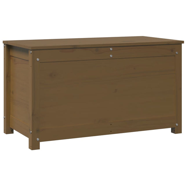Contenitore Portaoggetti Ambra 80x40x45,5cm Legno Massello Pino