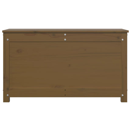 Contenitore Portaoggetti Ambra 80x40x45,5cm Legno Massello Pino