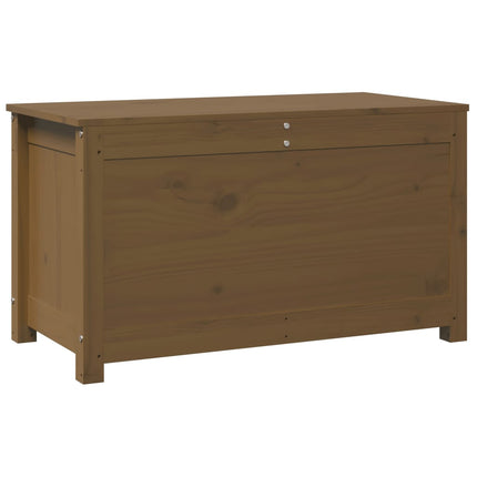 Contenitore Portaoggetti Ambra 80x40x45,5cm Legno Massello Pino