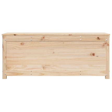 Contenitore Portaoggetti 110x50x45,5 cm Legno Massello Pino