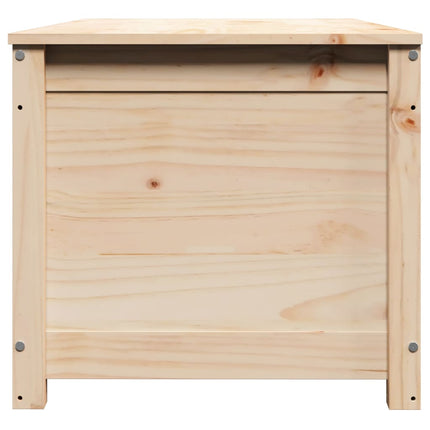 Contenitore Portaoggetti 110x50x45,5 cm Legno Massello Pino