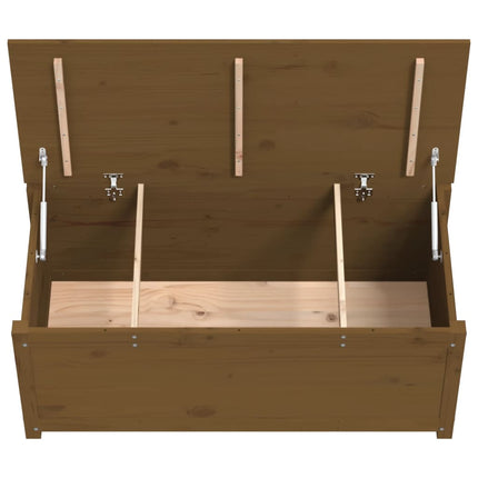 Contenitore Portaoggetti Ambra 110x50x45,5cm Massello di Pino