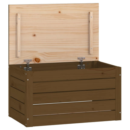 Contenitore Portaoggetti Ambra 59,5x36,5x33cm Massello di Pino