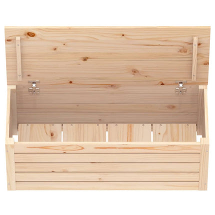 Contenitore Portaoggetti 89x36,5x33 cm Legno Massello Pino