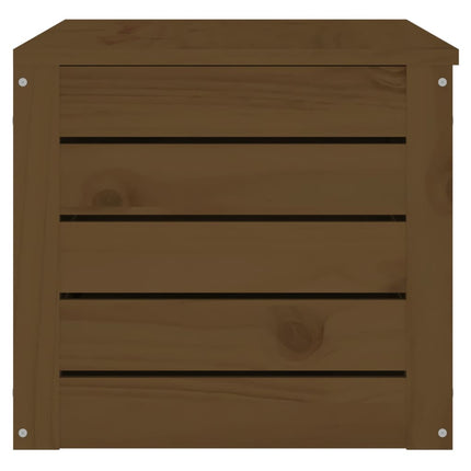 Contenitore Portaoggetti Ambra 89x36,5x33cm Legno Massello Pino