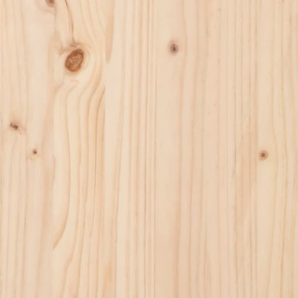 Contenitore Portaoggetti 109x36,5x33 cm Legno Massello Pino