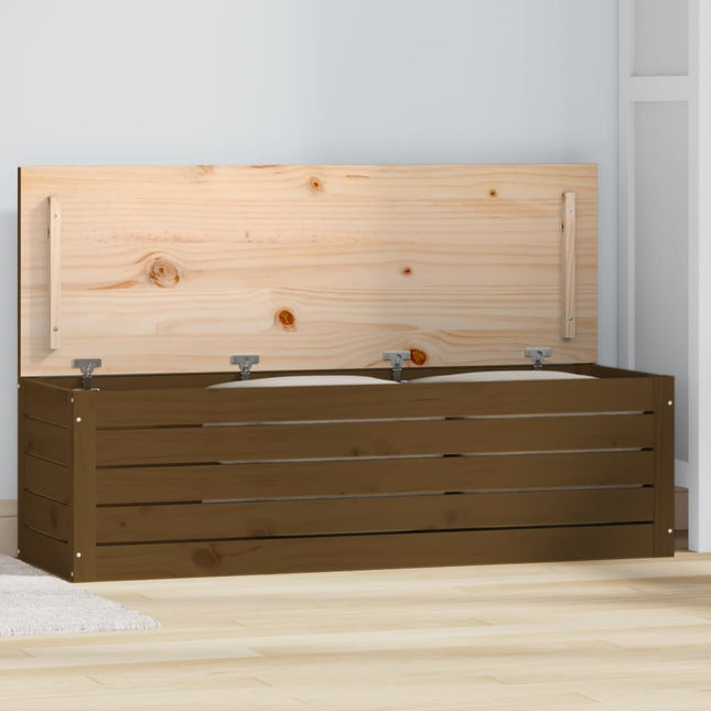 Contenitore Portaoggetti Ambra 109x36,5x33cm Massello di Pino