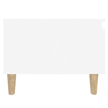 Tavolini Bianchi 2pz 50x46x35 cm in Legno Multistrato