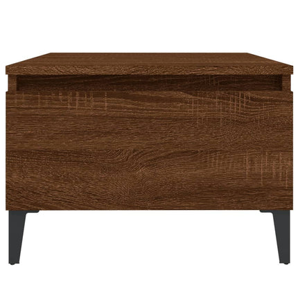 Tavolino da Salotto Rovere Marrone 50x46x35cm Legno Multistrato