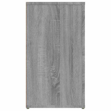 Credenza Grigio Sonoma 100x33x59,5 cm in Legno Multistrato