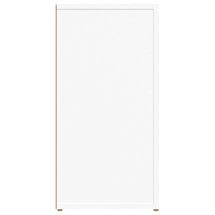 Credenza Bianca 100x30x59,5 cm in Legno Multistrato