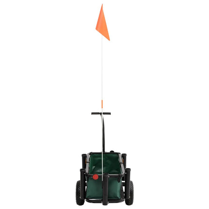 Carrello da Pesca con Borsa Acciaio Nero