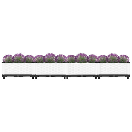 Fioriera Rialzata 160x40x23 cm in Polipropilene