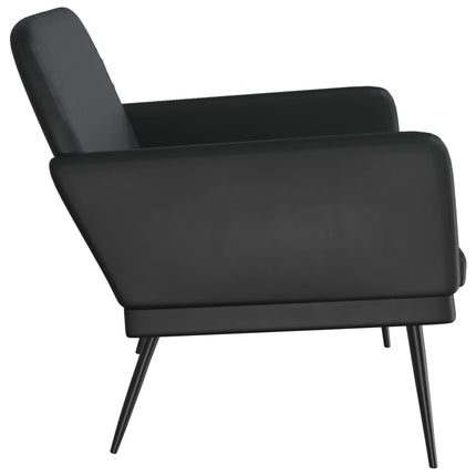 Panca Nera 107x80x81 cm in Similpelle
