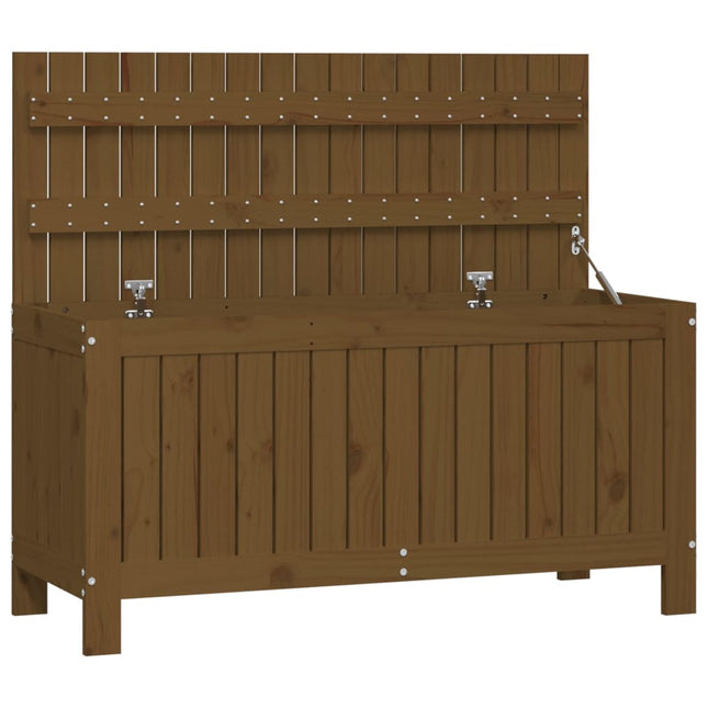 Contenitore da Giardino Ambra 108x42,5x54cm Legno Massello Pino