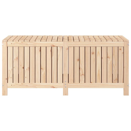Contenitore da Giardino 147x68x64 cm in Legno Massello di Pino