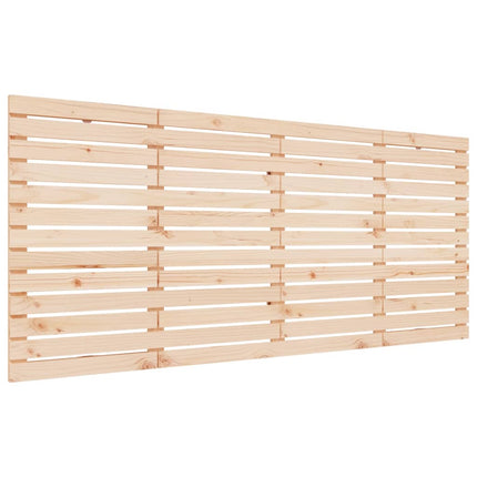 Testiera da Parete 206x3x91,5 cm in Legno Massello di Pino