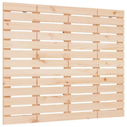 Testiera da Parete 96x3x91,5 cm in Legno Massello di Pino