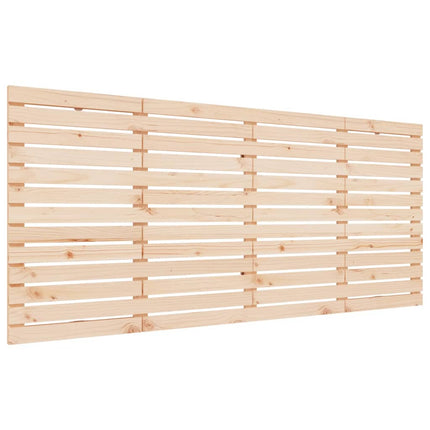 Testiera da Parete 156x3x91,5 cm in Legno Massello di Pino