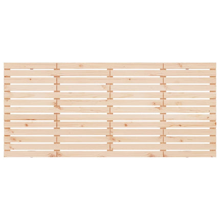 Testiera da Parete 186x3x91,5 cm in Legno Massello di Pino